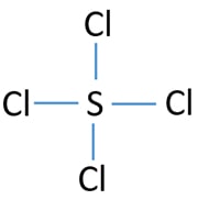 SCl4 center atom and skeletal